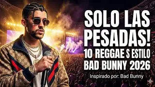 SOLO LAS PESADAS! 10 Reggaetones Inspirado por Bad Bunny 2026 - Mix Perreo Pesado