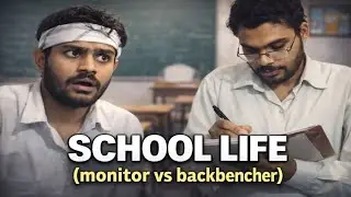 School Life Funny Video 😂 | Backbencher Vs Monitor