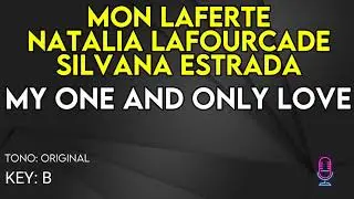 Mon Laferte, Natalia Lafourcade, Silvana Estrada - My One And Only Love - Karaoke Instrumental