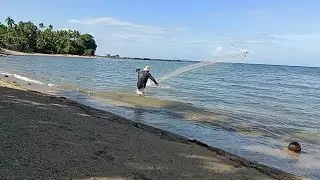 hand cast fishing net. episode3 panoorin mo muna Bago ka mag husga😱 #mexyvlog