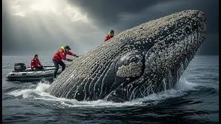 Emotional Ocean Rescue: Saving a Whale Trapped in Millions of Barnacles