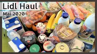 * Lidl Haul Mai 2020 * Unser Wocheneinkauf mit Speiseplan *