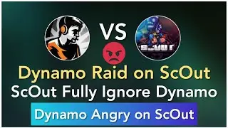 Dynamo vs ScOut Full Controversy | ScOut Fully ignore Dynamo | Dynamo Raid on Scout | Pubg Mobile