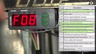 Full Gauge MT-512 Programming for MED TEMP - OFF CYCLE DEFROST