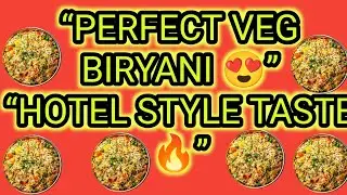 Veg Biryani ਘਰ ‘ਚ ਕਿਵੇਂ ਬਣਾਈਏ? 🍛 | Simple & Delicious Recipe