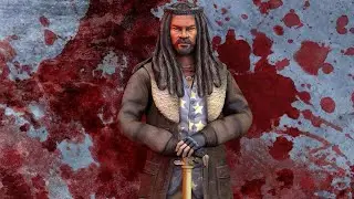 TWD NML Pile Of Fire Rd. 90 - Zeke, Tyreese, HD