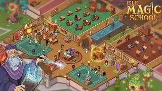 Idle Magic School Gameplay | Android Simulation Game