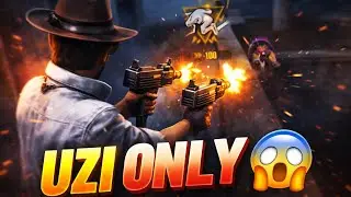UZI ONLY CHALLENGE !😱 Can This Gun Win a Full Match?