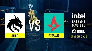 Spirit vs. Astralis - IEM Krak&oacute;w 2026 - Group A