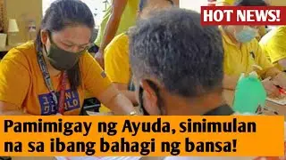 AYUDA Pinamimigay na! Alamin kung sino na ang mga nakatanggap!
