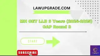 Who is Eligible for Mhcet 3 years llb Cap Round 3?? #mhcetllb2024 #mhlawcet3years