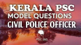 Kerala PSC || Civil Police Officer ||  Model Questions