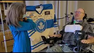 Penticton Vees Surprise Nelson with a Gift
