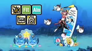 The Battle Cats - Enter Coastal Explorer Kanna / Deep-Diver Kanna!! (New Summer Gals)