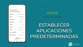Establecer Aplicaciones predeterminadas - Xiaomi [Android 10 - MIUI 12]