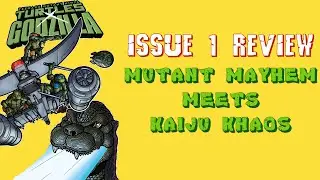 Обзор комикса Teenage Mutant Ninja Turtles x Godzilla #1 – Мутантический хаос встречается с хаосо...