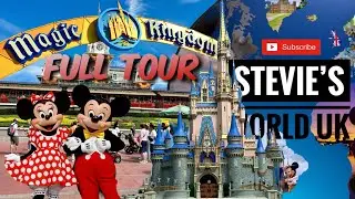 MAGIC KINGDOM FULL PARK TOUR & ALL THE RIDES - WALT DISNEY WORLD FLORIDA