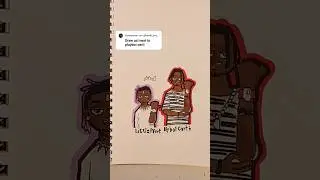 Rate this drawing 1-10 #liluzivert #playboicarti drawing playboi carti and lil uzi @LILUZIVERT