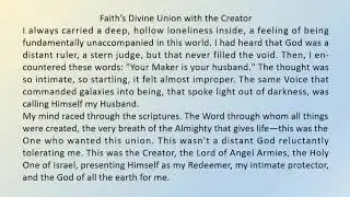 251205 Faith s Divine Union with the Creator