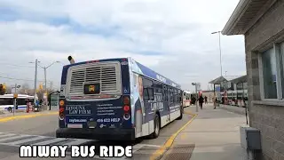 Airport Route | MiWay Route 7 Bus Ride From City Centre Terminal To Westwood Mall Bus Terminal
