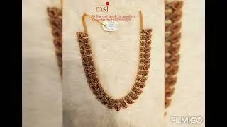 Gold Mango mala designs #gold #mangomala #22ctgoldhallmarkjewellery
