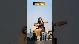 photography ideas with guitar 🎸#shorts #guitar #poses