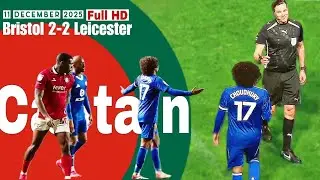 Bristol vs Leicester [2-2] | Highlights | 🇧🇩 হামজা অন ফায়ার💥 | 11/12/2015 | Championship 2025