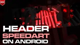 HEADER SPEEDART ANDROID || IBIS PAINT || GLITCHDZNS. #speedart #twitterheader #seso