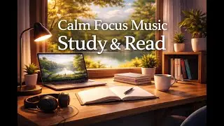 Calm Focus Music for Studying & Reading | Relaxed Concentration (100 min)
