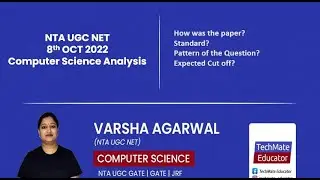 Unit Wise Analysis of 8 OCT NTA UGC NET Computer Science 2022