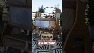R for Rabbit swing cradle #baby #ytshorts #trending #swing #manual #ytstudio #cradle #jhula #dailly