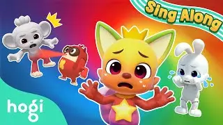 😭 Boo Boo Color Monster 😈｜Sing Along｜🐑 Baa, Baa, Black Sheep, Have You Any Colors?｜Hogi Pinkfong
