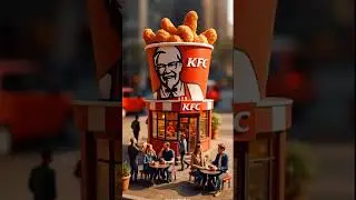 🔥 Hyperrealistic KFC Fried Chicken | #shorts #ai