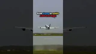 Первый полёт A380! От мечты к реальности 🥹