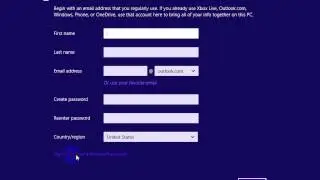 How to create an Offline Windows 8 User account