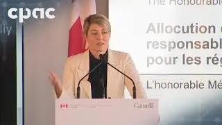 Industry Minister M&eacute;lanie Joly speaks at competition summit in Ottawa &ndash; October 1, 2025