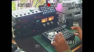 Testing out the TRV900 Camcorder by filming a short Digitakt jam!