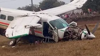 ￼￼Breaking News Small Aircraft Crash Near Odisha Rourkela Airstrip, All Passengers Safe