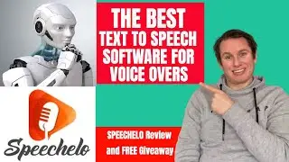 The Best Text to Speech Software for Voice Over - SPEECHELO review & FREE bonus material to make $$$