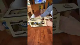 Locked and loaded #inventions #woodworking #innovation #mancave #woodworkingproject #diy