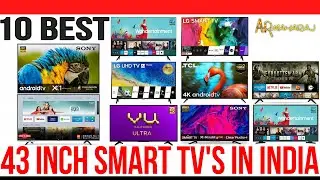 Top 10 Best 43 Inch Smart TV's in India with Price | Best 43 Inch 4k UHD LED TV in India 2020 Review