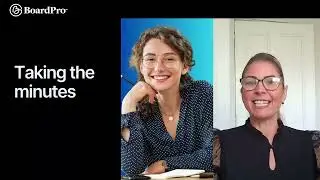 Episode 5: Creating effective board minutes - with Jen Butler