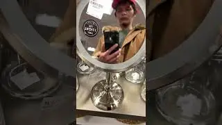 Magnifying mirror for makeup 3x