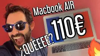 MACBOOK AIR SUPER BARATO (110€) + CAMBIO DE TECLADO