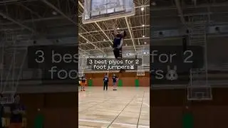 3 best plyos for 2 foot jumpers #airko #dunk #verticaljumpworkout