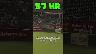 Only Shortstop With 50+ Home Runs in a Season Did it TWICE! #shorts