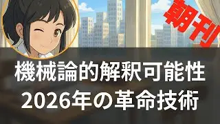 【1/13】AI解釈可能性が10大技術に選出、モデル内部の可視化で安全性向上へ【聞くAI業界ニュース】