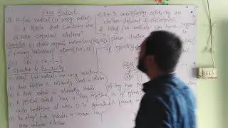 Free radicals Def, structure and reactivity, generation