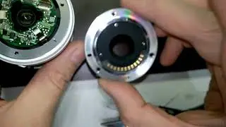 Ремонт объектива камеры NIKON_3, (сборка объектива)