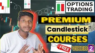 Candlestick Options Trading Free Course | Candlestick free masterclass Beginners candle kaise bnti h